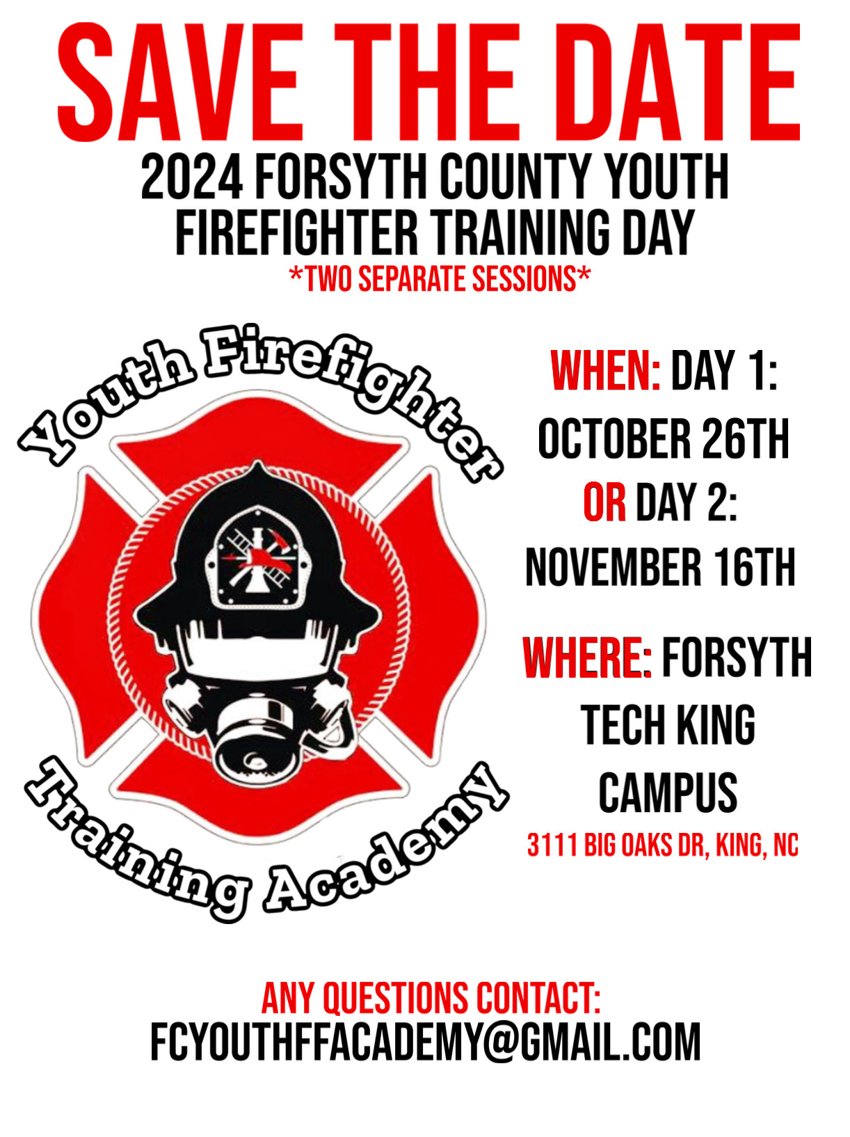 Youth Firefighter Day, 2024 poster image